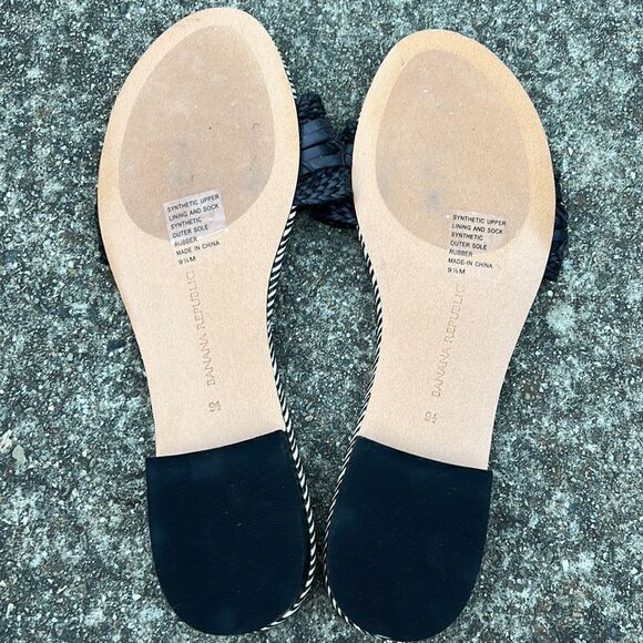 Banana Republic Flat Sandals Size 9.5 - Picture 5 of 6